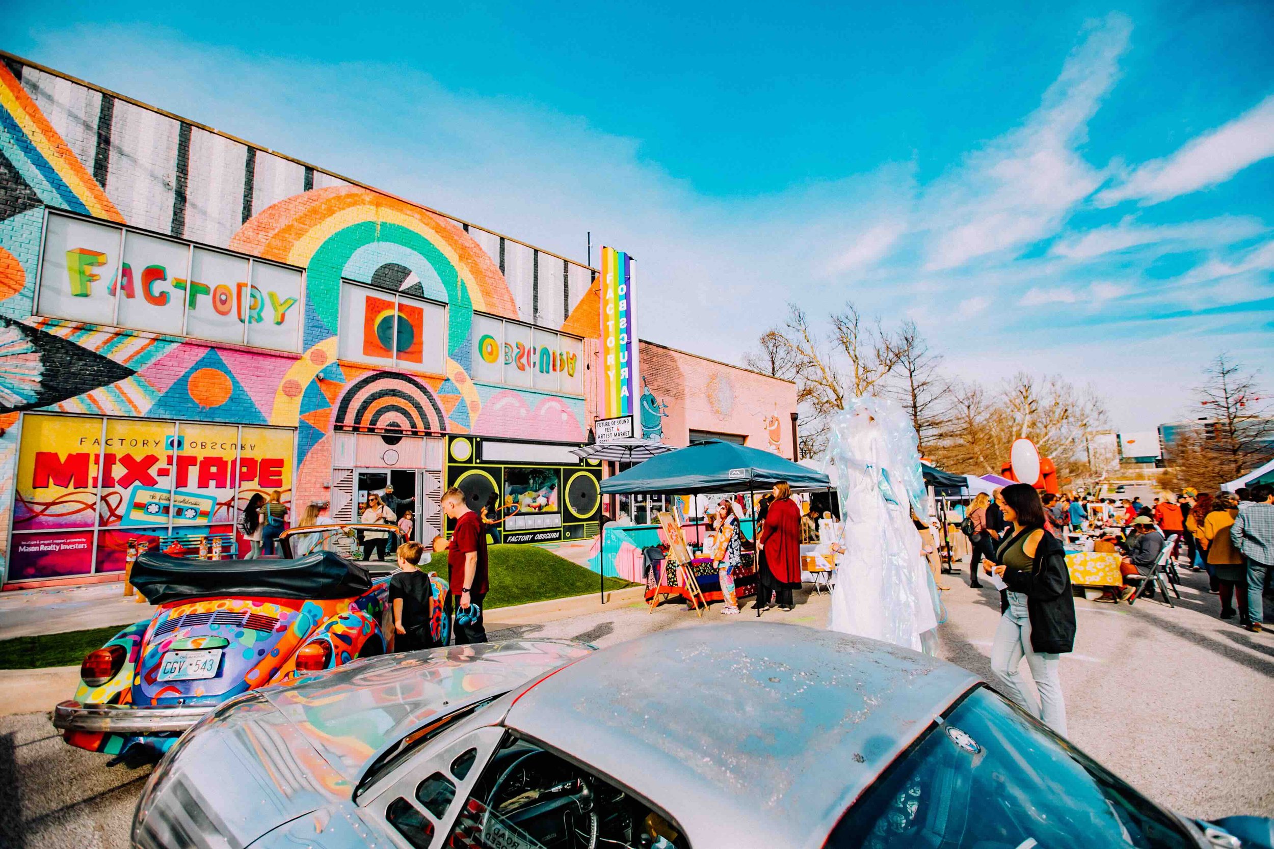 Future of Sound Fest 2025 & Spring Artist Market — Factory Obscura